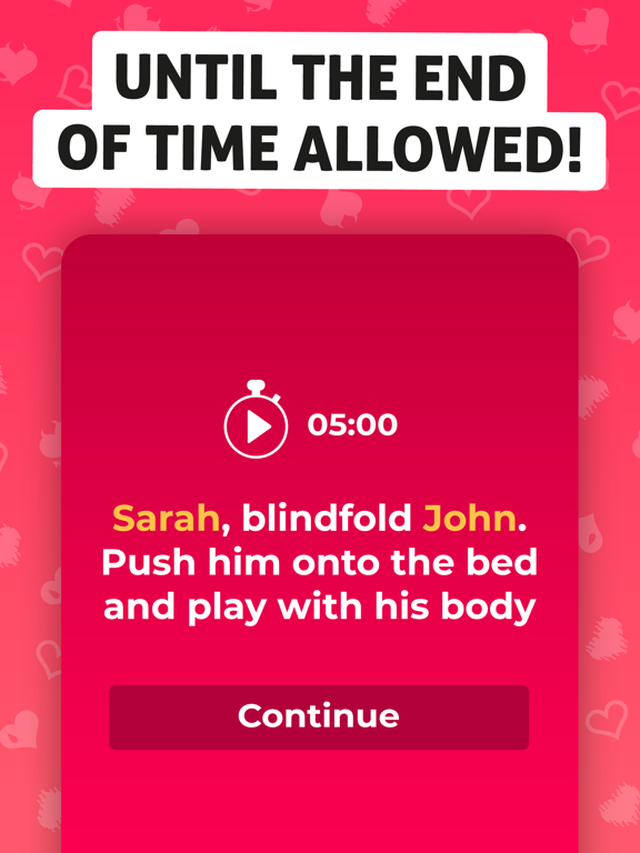 iPad Image of Dirty Sex Game for Couples