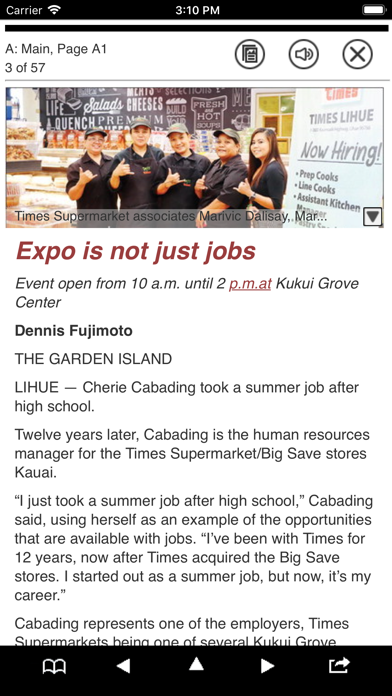 The Garden Island News Screenshot
