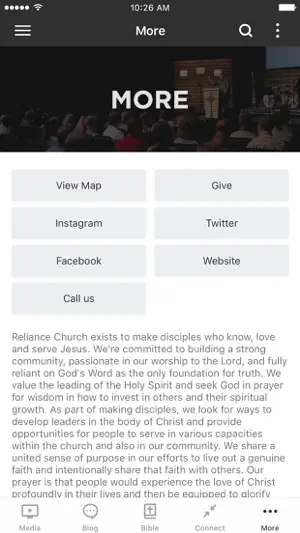 Reliance Church screenshot 3