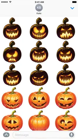 Game screenshot Pumpkin Emoji Stickers mod apk
