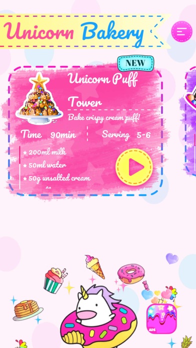 Unicorn Chef: Baking Games screenshot 5