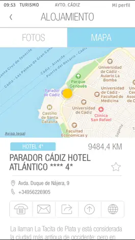 Game screenshot App Oficial Turismo de Cádiz apk