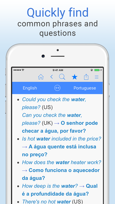 Screenshot #3 pour English-Portuguese Dictionary.