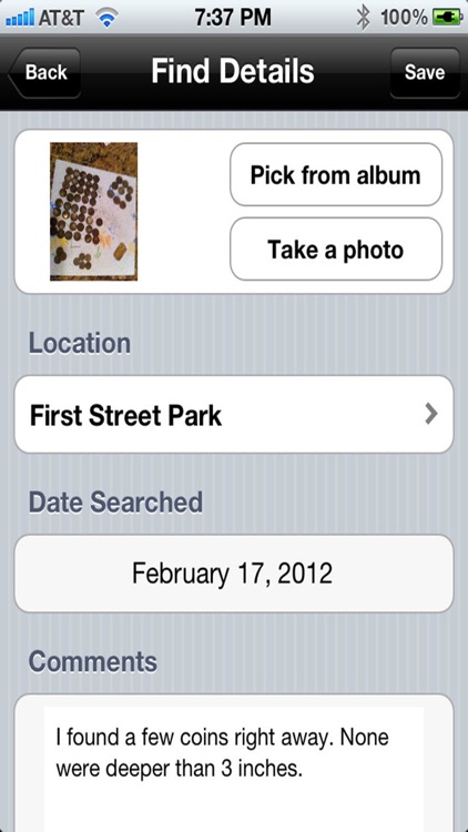 Metal Detecting Organizer screenshot-4