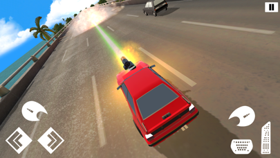 Screenshot #2 pour Jeu de tir autoroute Mad Rider