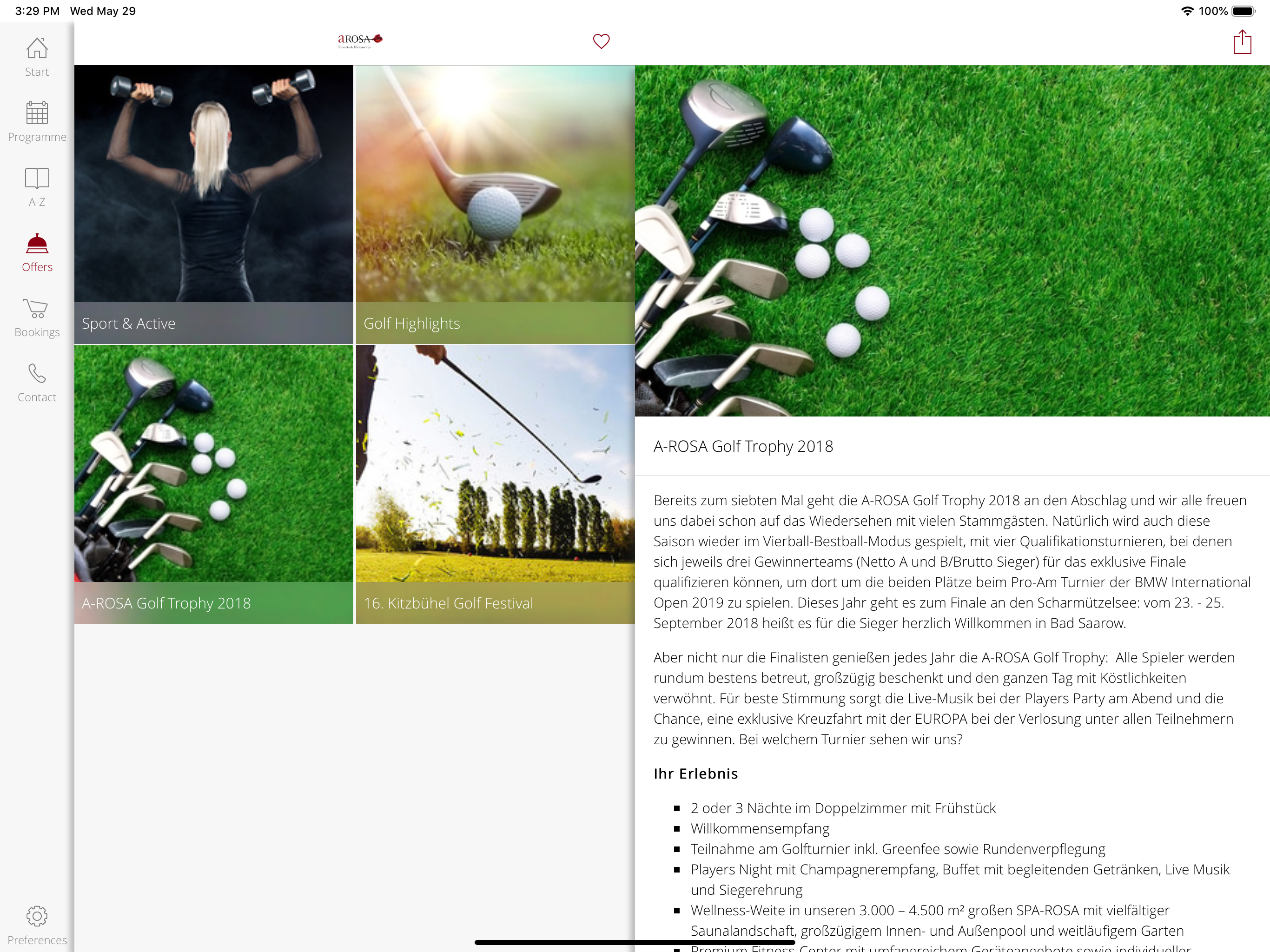 A-ROSA Resorts & Hideaways screenshot 12
