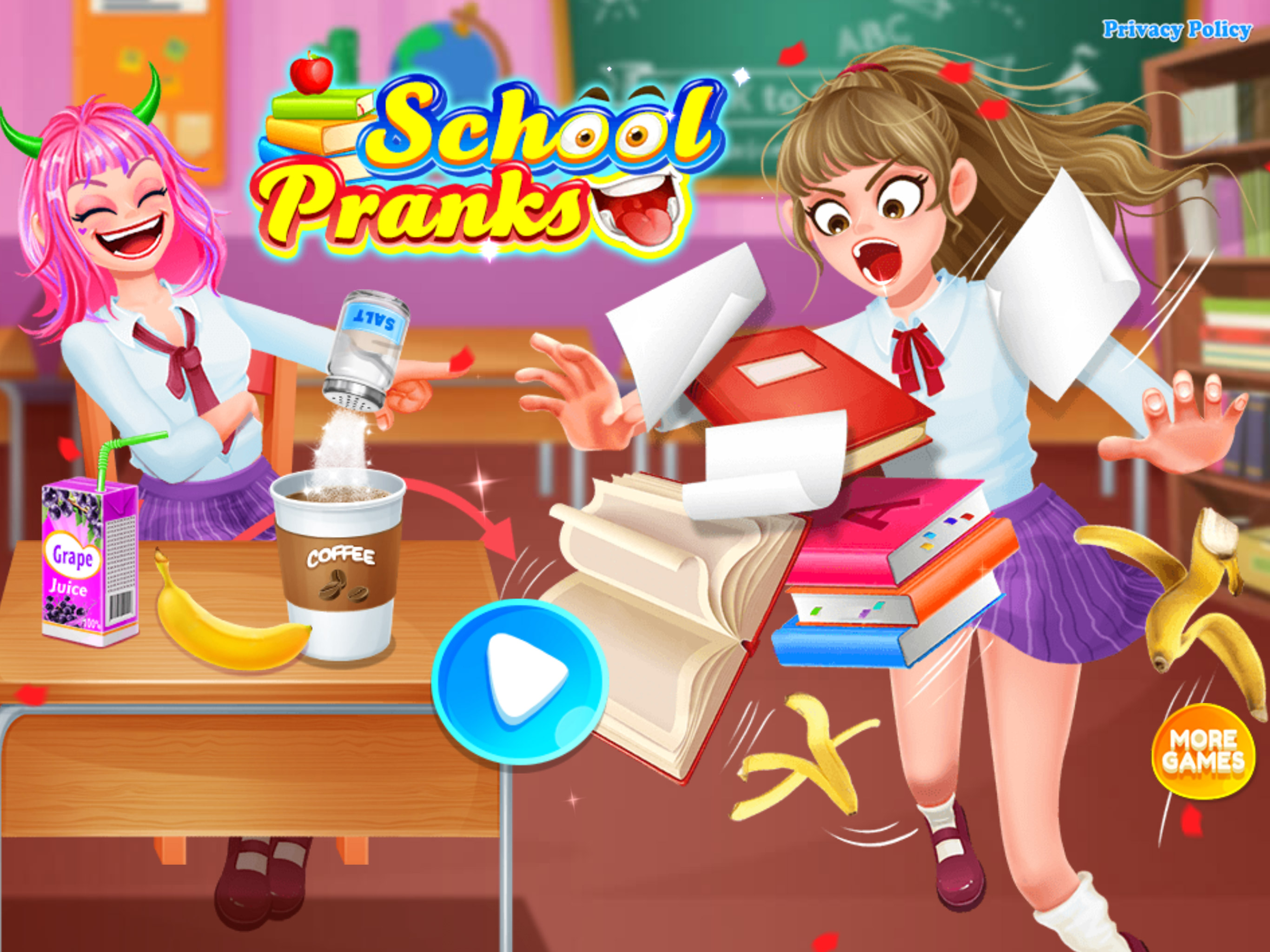 School Pranks - BFF Prank War! screenshot 5