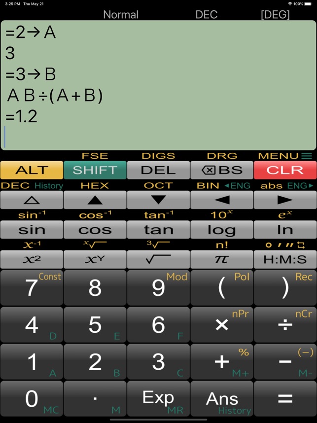 Panecal calculadora científica en App Store