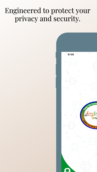 Screenshot #1 pour Long Life VPN