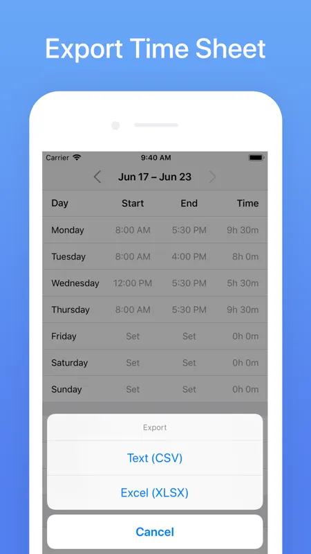 Hours Tracker: Time Calculator screenshot 5 of 6