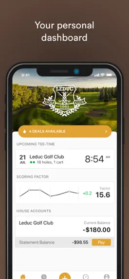 Game screenshot Leduc Golf Club apk