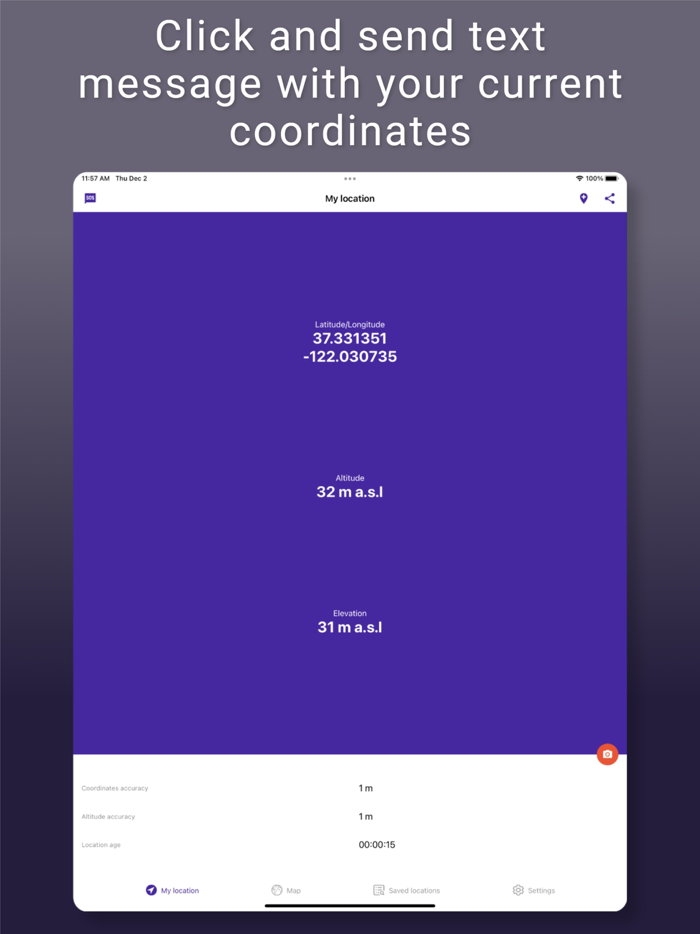 My Altitude and Elevation GPS