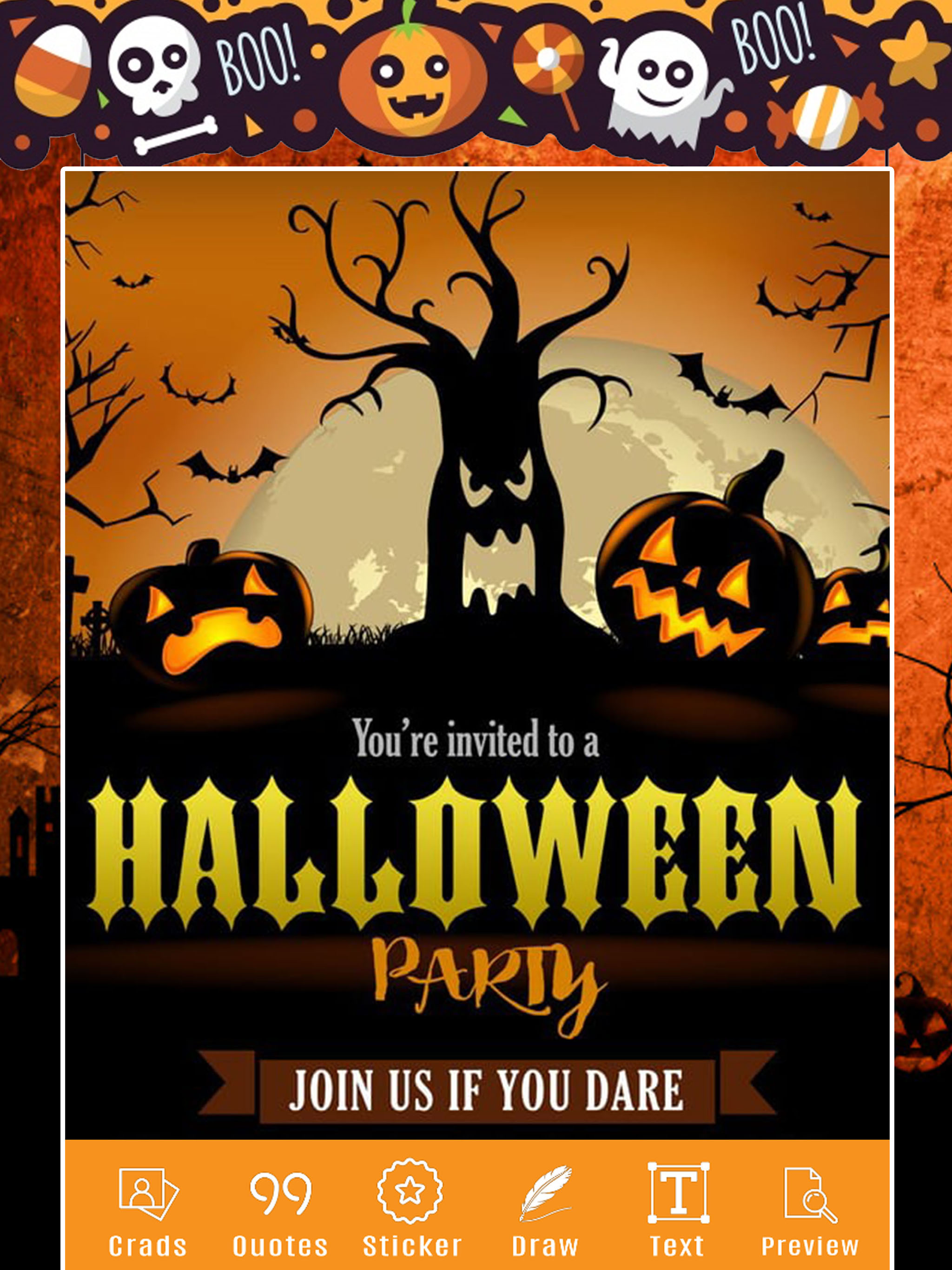 Halloween Party Greetings