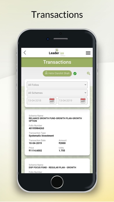 LeaderCare Screenshot