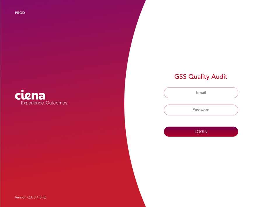 #1. GSS Quality Audit (iOS) 由: Ciena