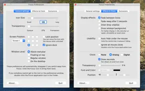 focus - active app and clock iphone capturas de pantalla 2