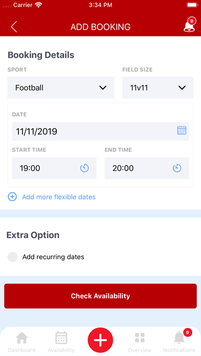 Screenshot #2 pour WeSport Manager