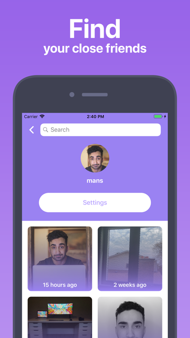 Deee iPhone screenshot 3 - Social Networking app