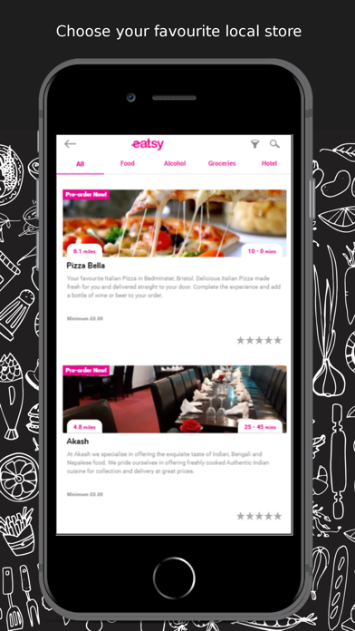 How to cancel & delete eatsy UK - local food delivery from iphone & ipad 2