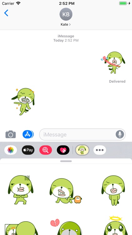 Grumpy Dog Animated Stickers screenshot-3