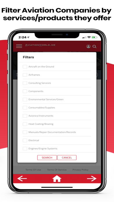 AVIATIONWORLD.ME iPhone screenshot 5 - Business app