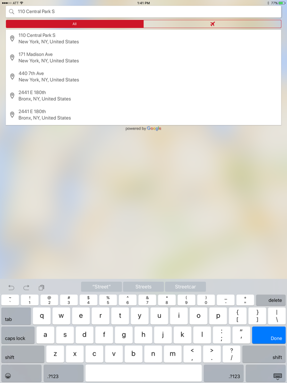 Tecni Taxi SD iPad screenshot 4 - Travel app