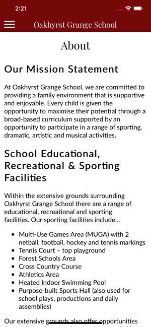 Oakhyrst Grange School(圖4)-速報App