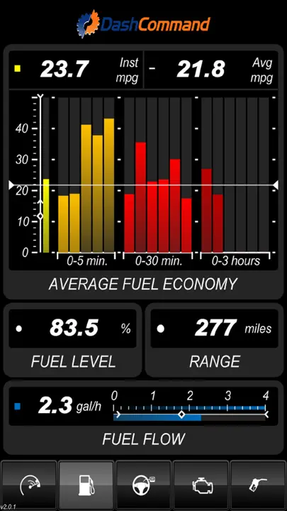 DashCommand - OBD-II Gauges iPhone Ekran Görüntüsü 5