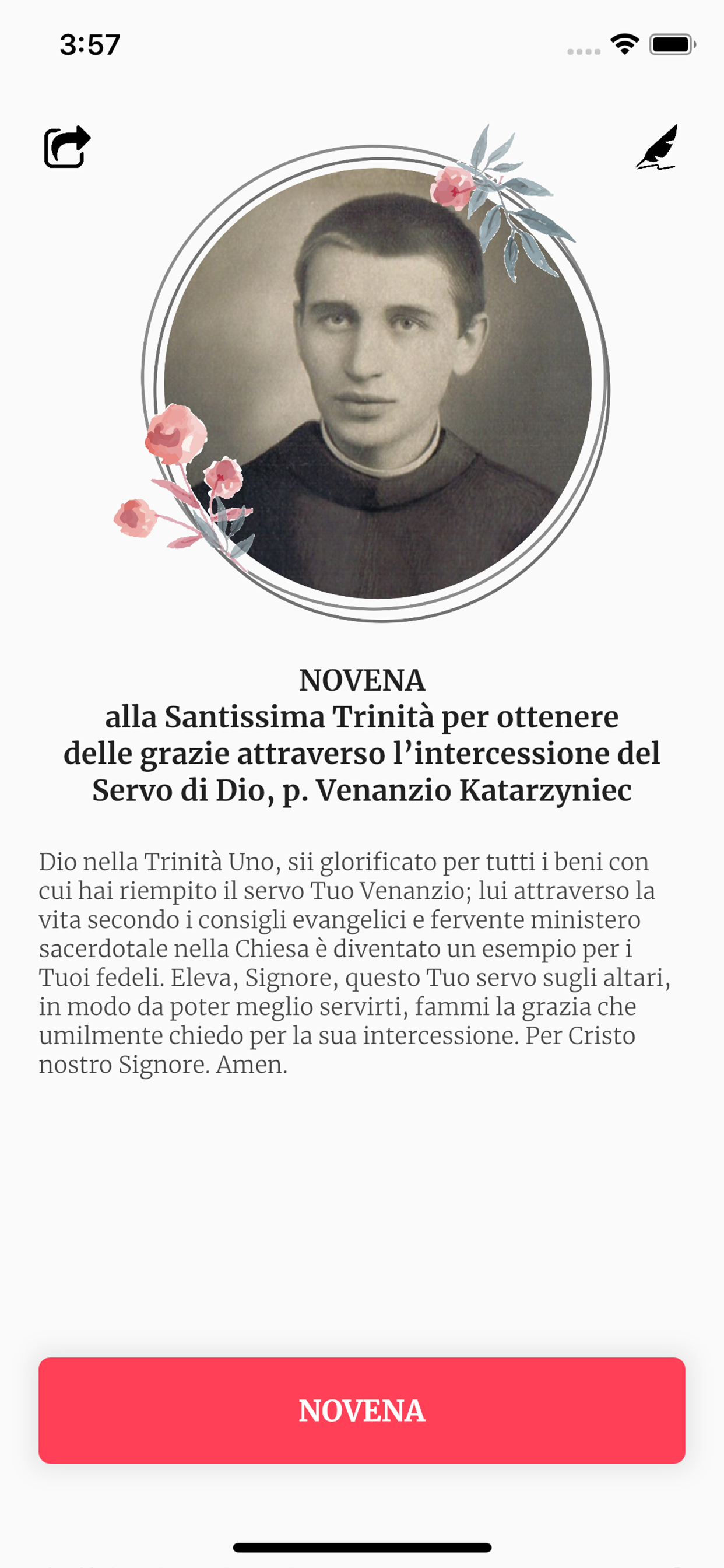 La Novena del Padre Venanzio