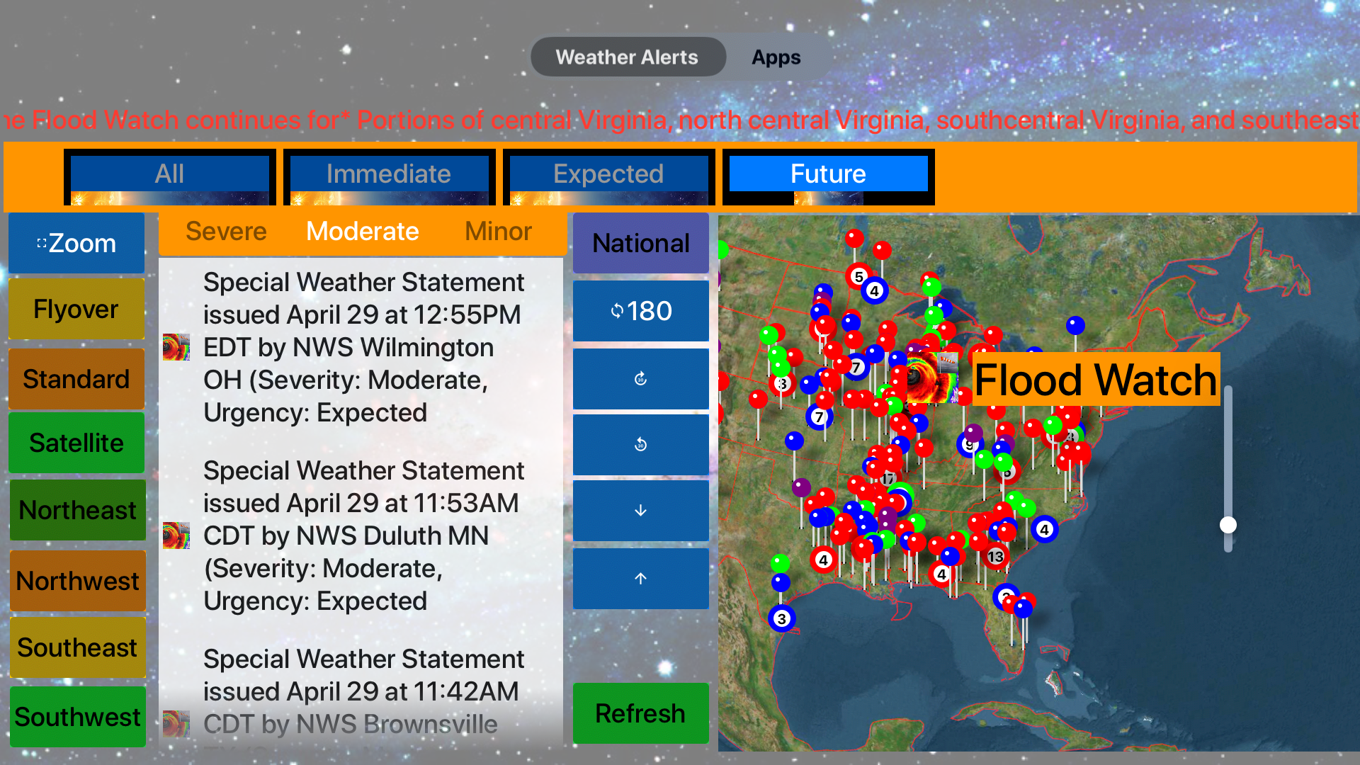 Instant NOAA Alerts 3D Lite