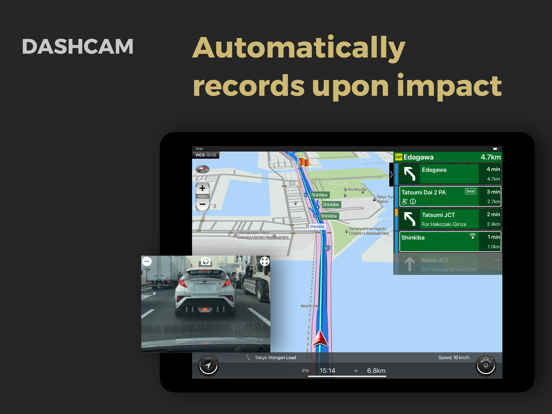 CAR NAVITIME iPad screenshot 6 - Navigation app