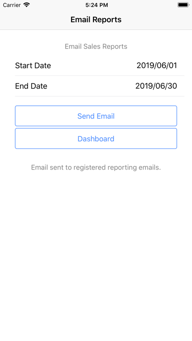 RoyalPOS Merchant Screenshot