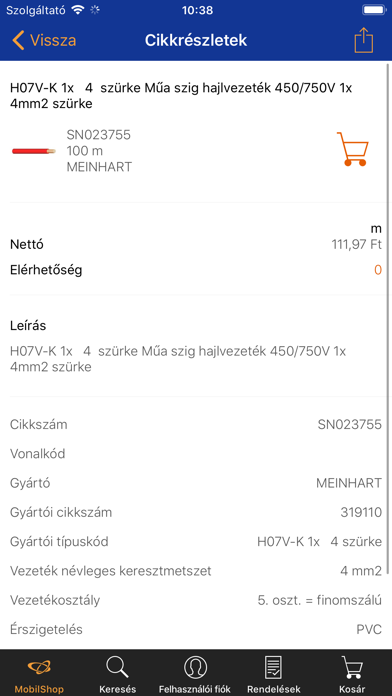 Screenshot #3 pour Sonepar HU MobilShop