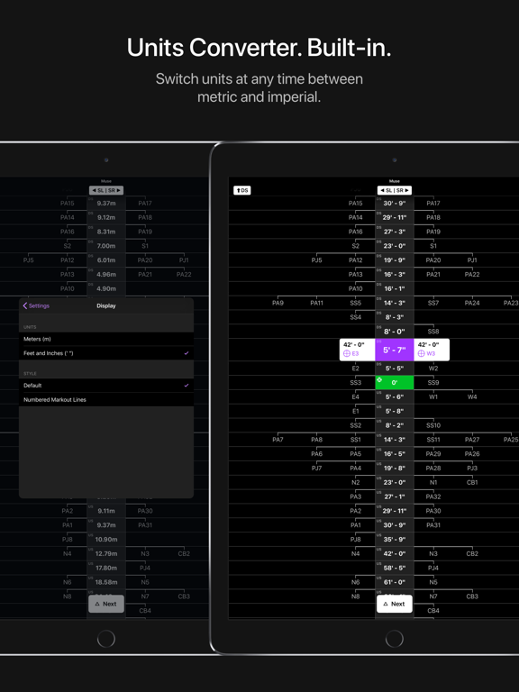 Hyperlay Markout iPad screenshot 2 - Utilities app