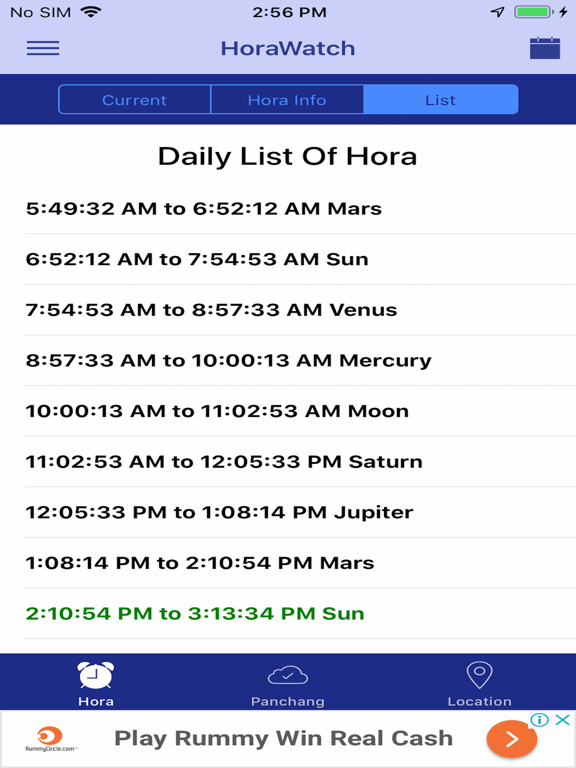 Screenshot #6 pour iHora Watch