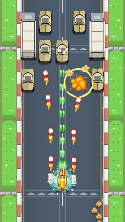 Armored Car VS Evil AI Planes