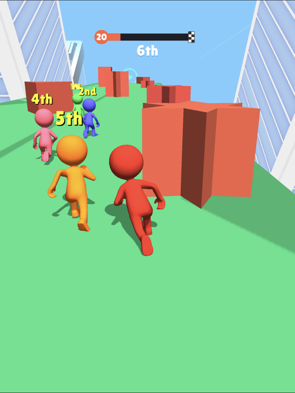 Screenshot #4 pour Fall Race 3D