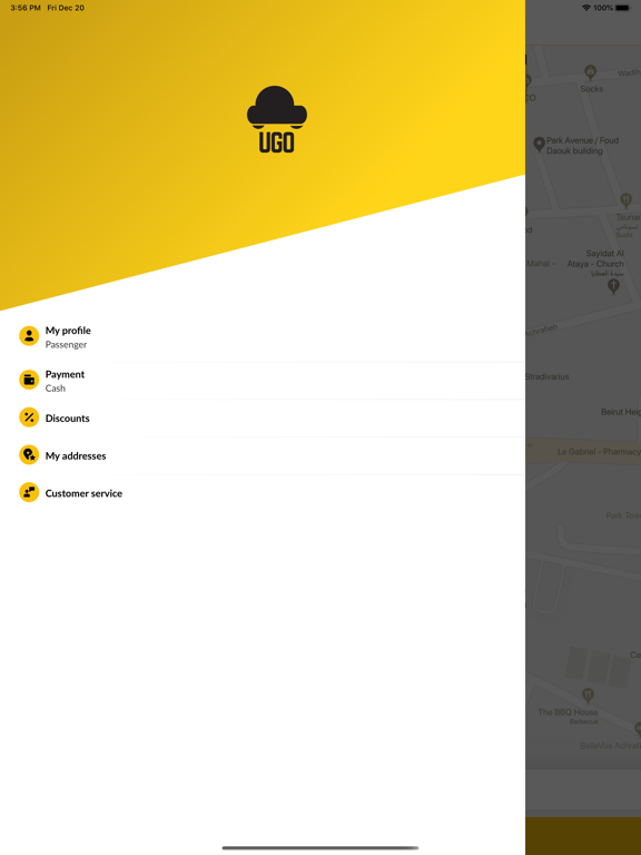 Screenshot #5 pour UGO TAXI Get a ride in Lebanon