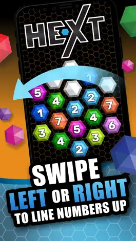 Game screenshot HexT - Addictive Puzzle Game apk
