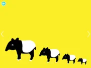 black white animals for babies ipad bildschirmfoto 2