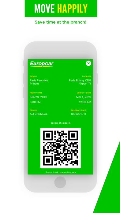 Europcar Car Hire & Van Hire iPhone screenshot 6