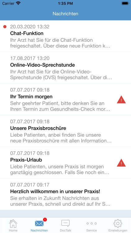 PraxisApp - Innere Medizin