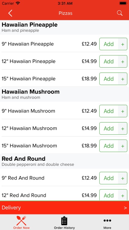 Big Ben Pizza Lambeth