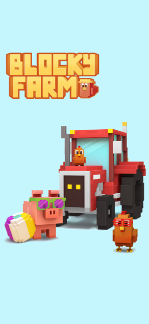 ‎Blocky Farm Screenshot