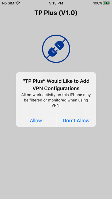 TP Plus VPN screenshot 2