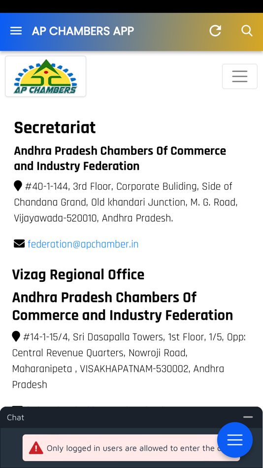 #3. AP CHAMBERS (iOS) Podle: VENKATA GANESH KUMAR INDRAKANTI