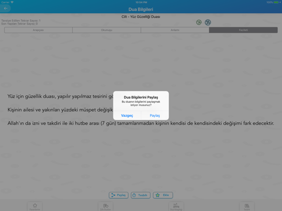 Screenshot #6 pour DuApp - Şifalı Dualar