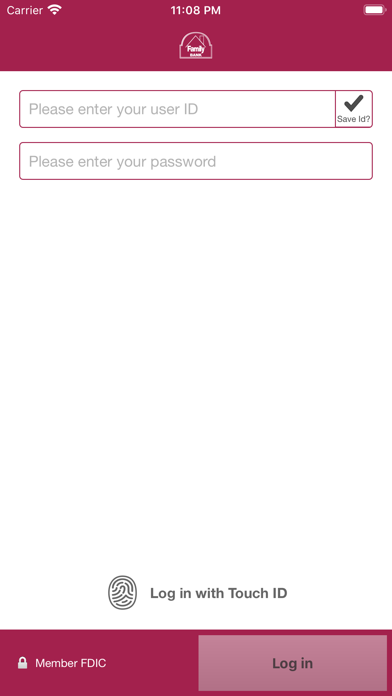 FAMILY BANK MOBILITI™ BUSINESS Screenshot