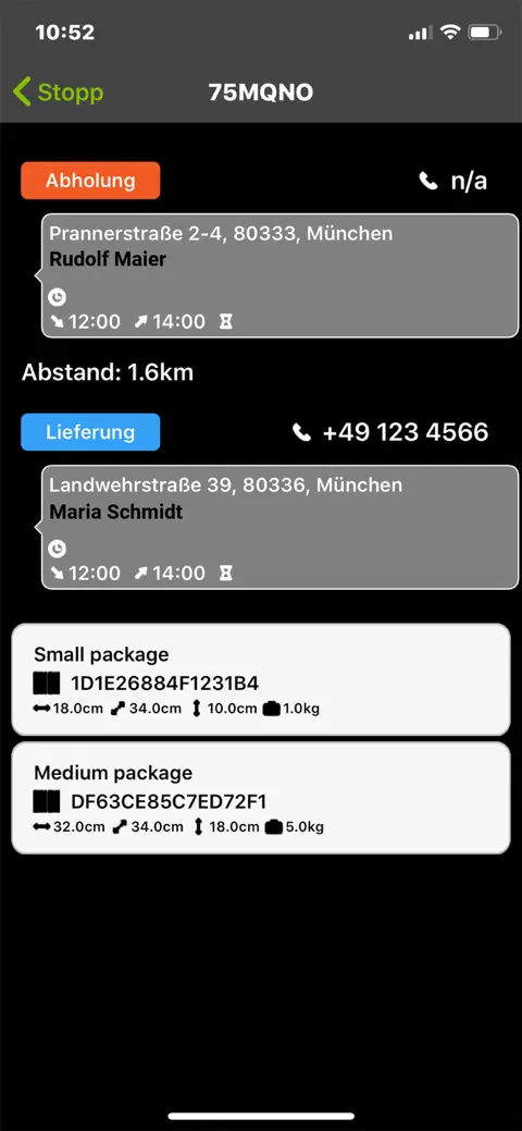 Courier App