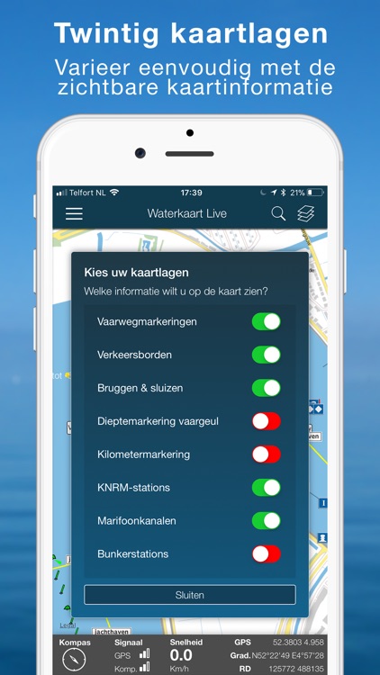 Water Map Live - Holland screenshot-3